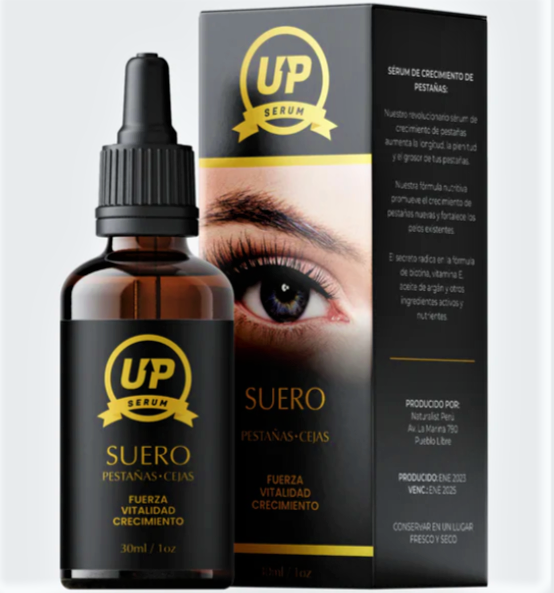 SERUM UP - CRECIMIENTO DE PESTAÑAS Y CEJAS  ⭐⭐⭐⭐ 4/5